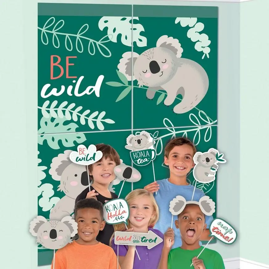 Koala Scene Setter With Photo Booth Props