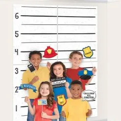 AMSCAN First Responders Scene Setter With Photo Booth Props