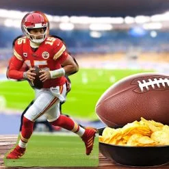 NFL Kansas City Chiefs Patrick Mahomes Centerpiece Cardboard Cutout, 18in