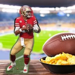 NFL San Francisco 49ers Jimmy Garoppolo Centerpiece Cardboard Cutout, 18in