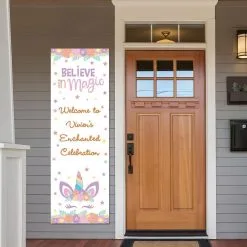 Custom Unicorn Lashes Vertical Banner