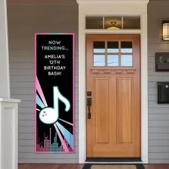 Custom Internet Famous Vertical Banner