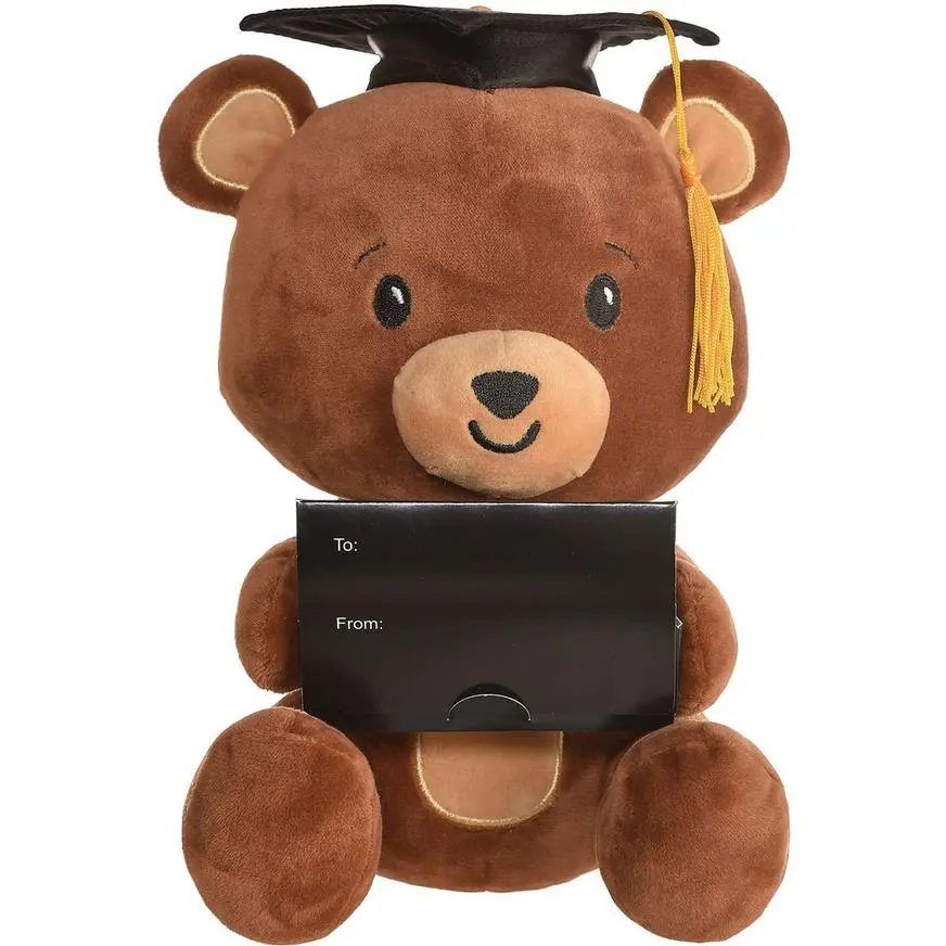 Grad Bear Balloon Weight & Card Holder