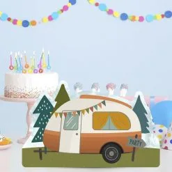 Wilderness Centerpiece Cardboard Cutout, 18in X 11in