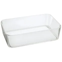 Clear Acrylic Guest Towel Caddy, 5.3in X 8.6in