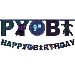 Customizable Black Panther Wakanda Forever Cardstock Birthday Letter Banner