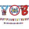 Customizable Spidey & His Amazing Friends Birthday Cardstock Letter Banners, 2ct