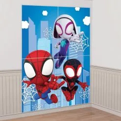 Spidey & His Amazing Friends Scene Setter With Photo Booth Props