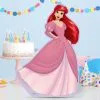 Ariel Centerpiece Cardboard Cutout, 18in