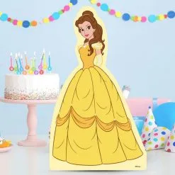 Belle Centerpiece Cardboard Cutout, 18in - Disney Beauty And The Beast