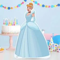 Cinderella Centerpiece Cardboard Cutout, 18in - Disney