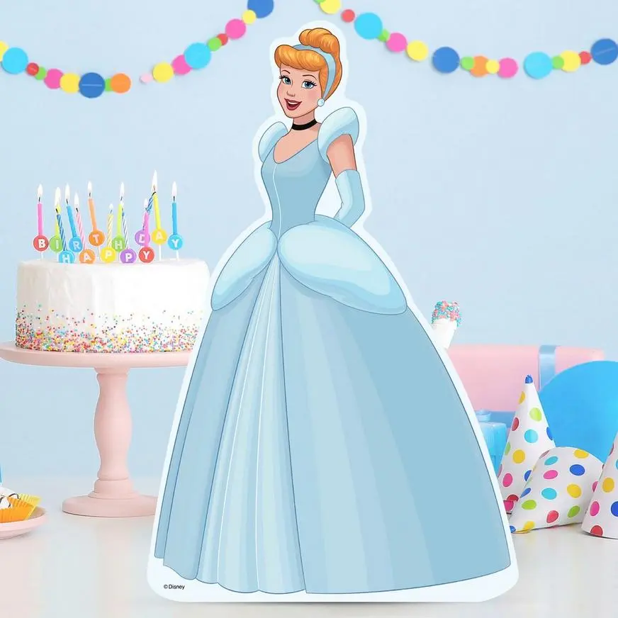 Cinderella Centerpiece Cardboard Cutout, 18in - Disney