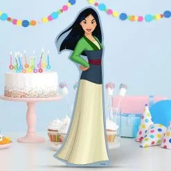 Mulan Centerpiece Cardboard Cutout, 18in - Disney Mulan