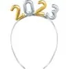 Gold & Silver 2023 Balloon Plastic Headband