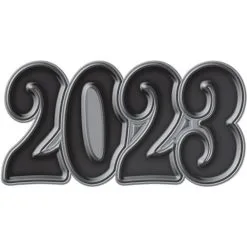 Black 2023 Plastic Serving Tray, 18.5in X 9.5in