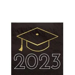 Celebrate The Grad 2023 Paper Beverage Napkins, 5in, 40ct