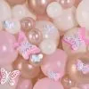 Iridescent Pink Butterfly Accent Décor Kit, 12pc