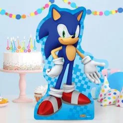 Sonic The Hedgehog Pose 2 Centerpiece Cardboard Cutout, 18in