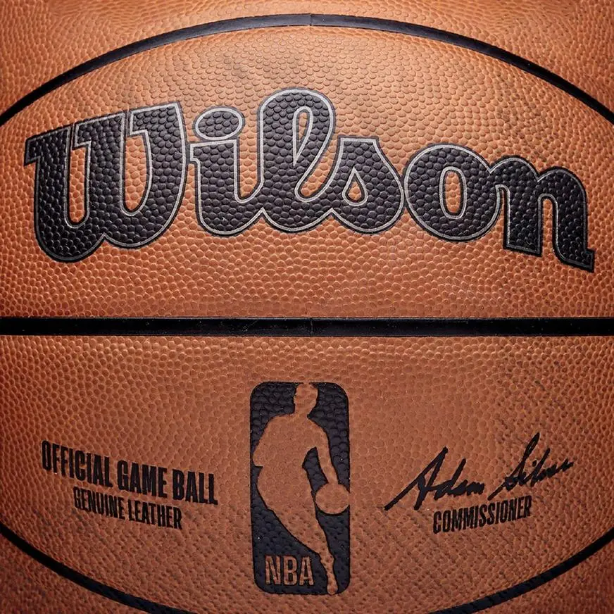 Wilson Basketball Paper Beverage Napkins, 5in, 36ct