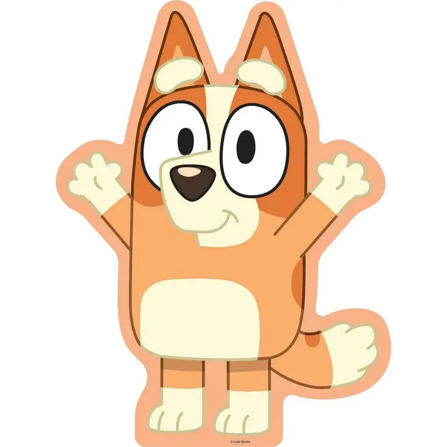 Bingo Cardboard Cutout, 3ft 4in - Bluey