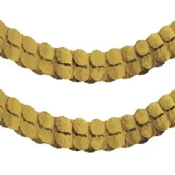 Gold Paper Garland