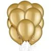 72ct, 12in, Gold Pearl Balloons