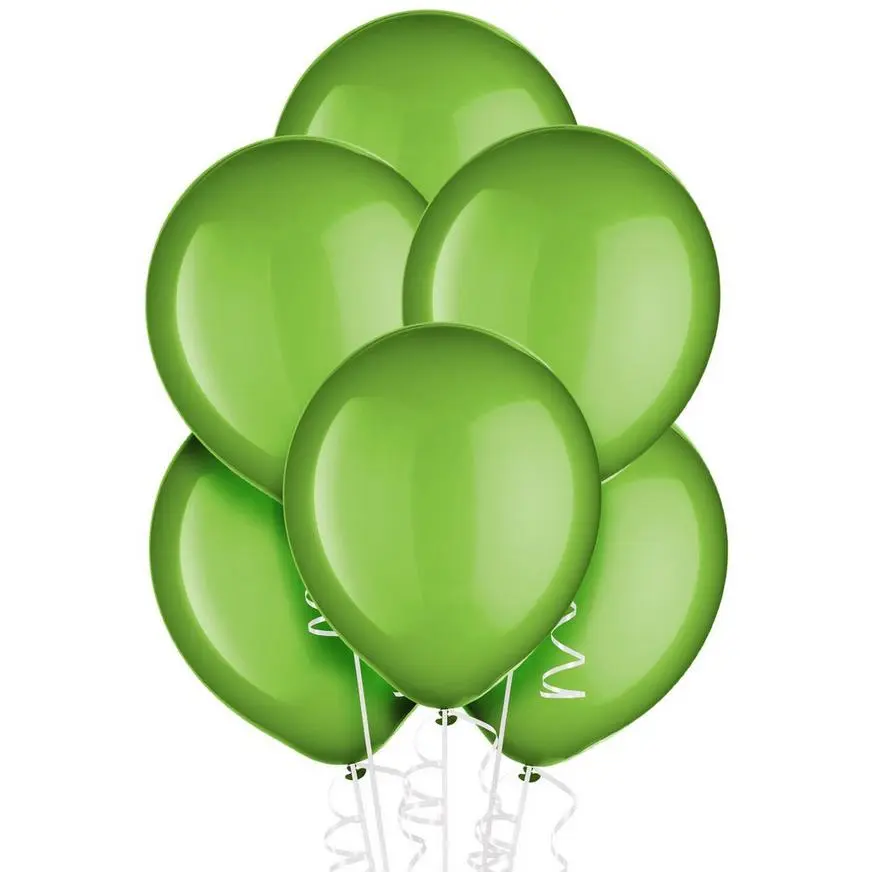 15ct, 12in, Kiwi Green Balloons