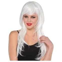 Glamorous Long White Wig