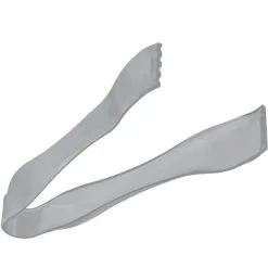 Mini Silver Plastic Tongs