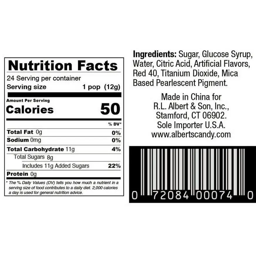 Pink Swirly Lollipops 24pc - Image 2