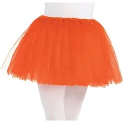 Child Orange Tutu