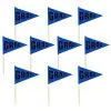Blue Graduation Flag Picks 36ct