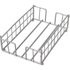 Silver Guest Towel Caddy