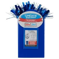 Create Your Own Royal Blue Balloon Weight Centerpiece