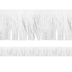 White Fringe Decoration