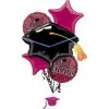 Berry Congrats Grad Balloon Bouquet 6pc