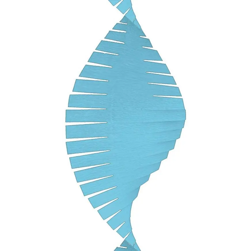 Caribbean Blue Fringe Streamer - Image 2