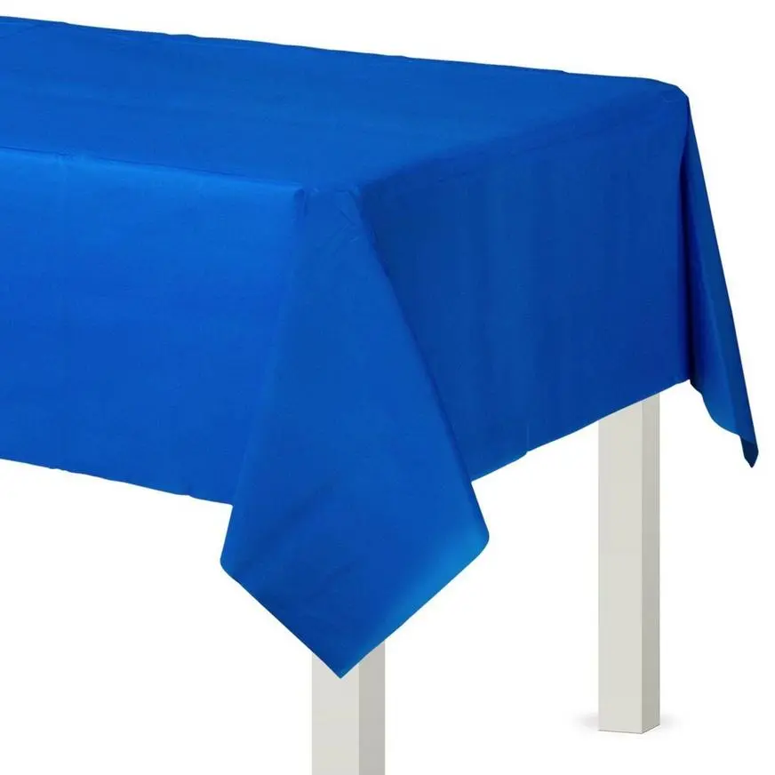 Royal Blue Plastic Tableware Kit For 100 Guests - Image 7