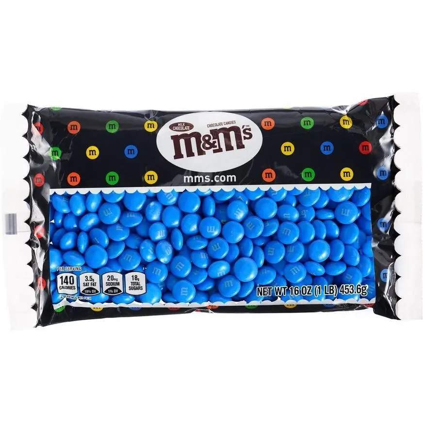 M&M Blue Milk Chocolate M&M's, 16oz