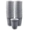 Silver Plastic Cups, 16oz, 50ct
