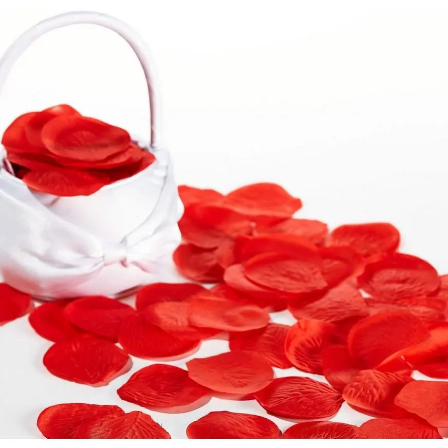 DIY Red Hearts & Rose Petals Room Decorating Kit, 25pc - Image 3