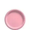 Pink Extra Sturdy Paper Dessert Plates, 6.75in, 20ct