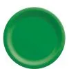 Festive Green Extra Sturdy Paper Lunch Plates, 8.5in, 20ct