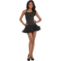 Black Petticoat Dress