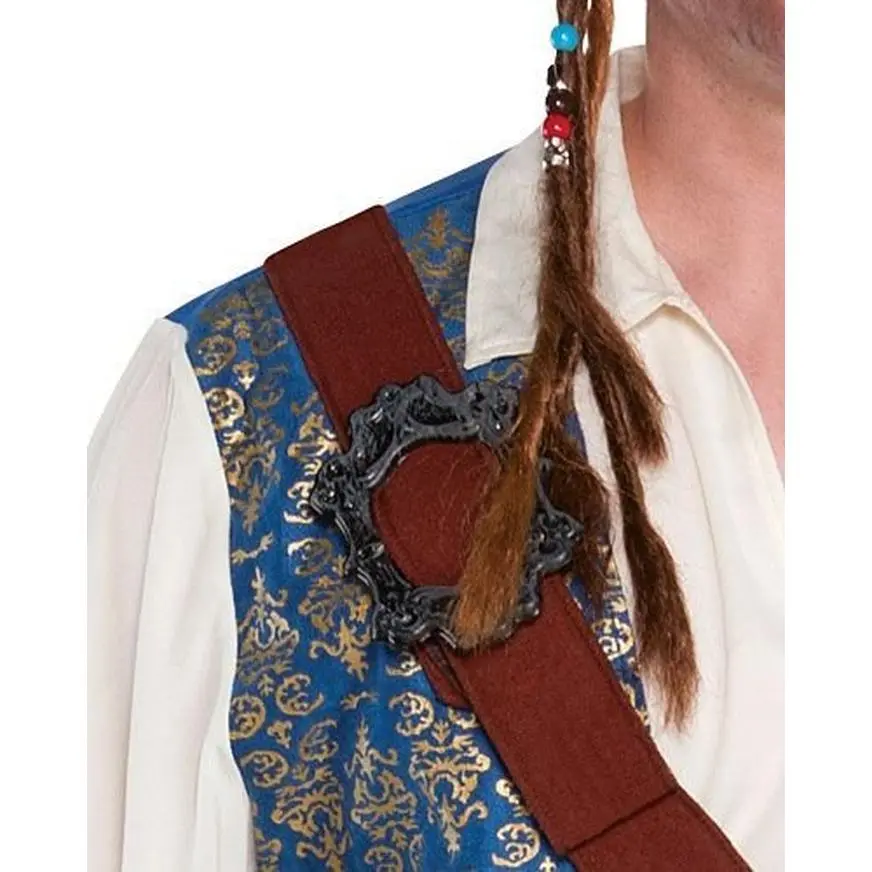 Adult Jack Sparrow Pirate Costume Plus Size - Image 3
