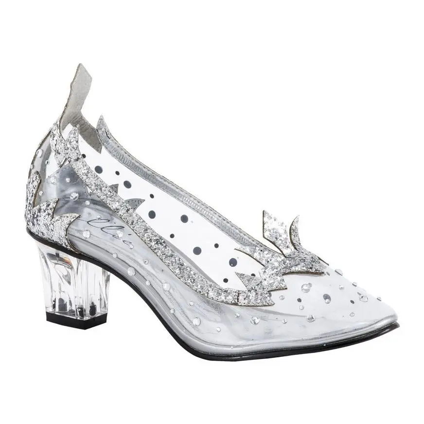 Ice Princess Silver High Heel Shoes