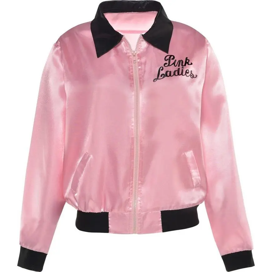 AMSCAN Girls Pink Ladies Jacket - Grease - Image 3
