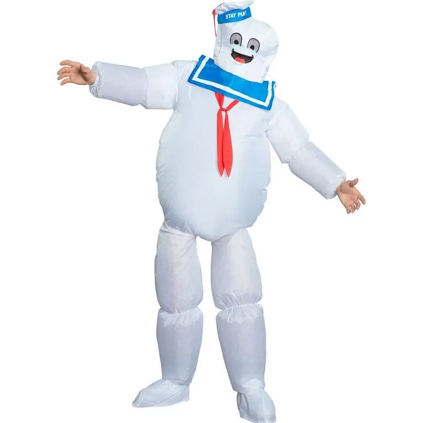 AMSCAN Adult Classic Inflatable Stay Puft Marshmallow Man Costume - Ghostbusters - Image 4