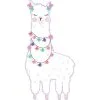 Llama Fun Centerpiece Cardboard Cutout, 18in