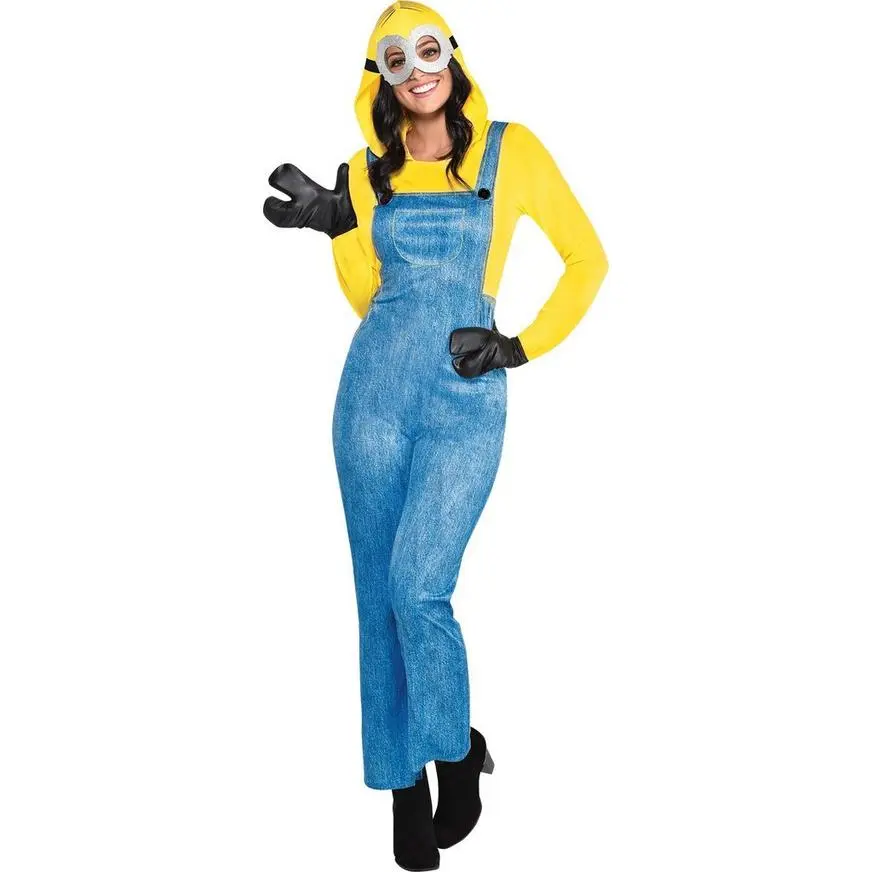 AMSCAN Women's Minion Deluxe Costume - Minions 2